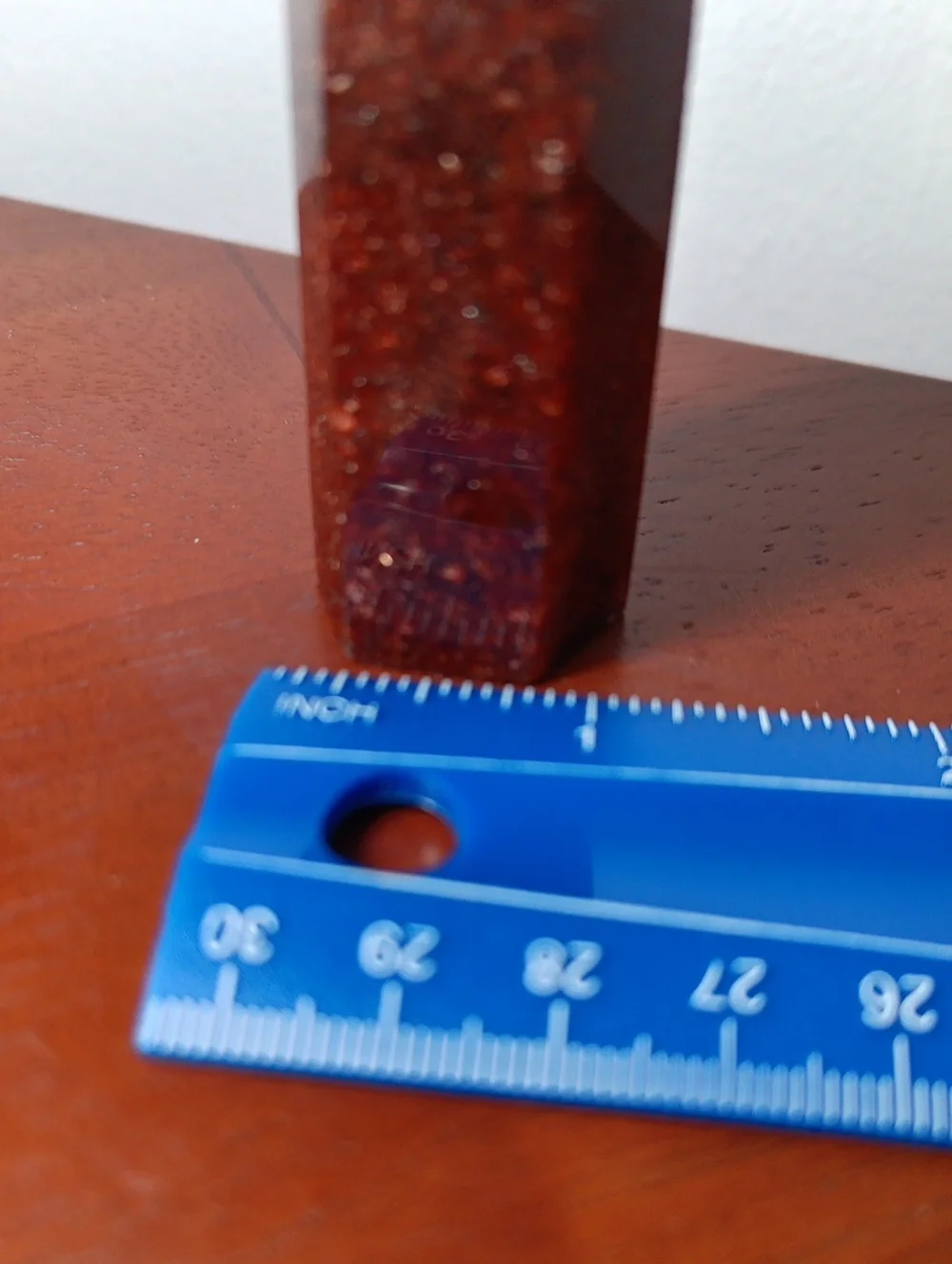 Red Strawberry Quartz Crystal Tower